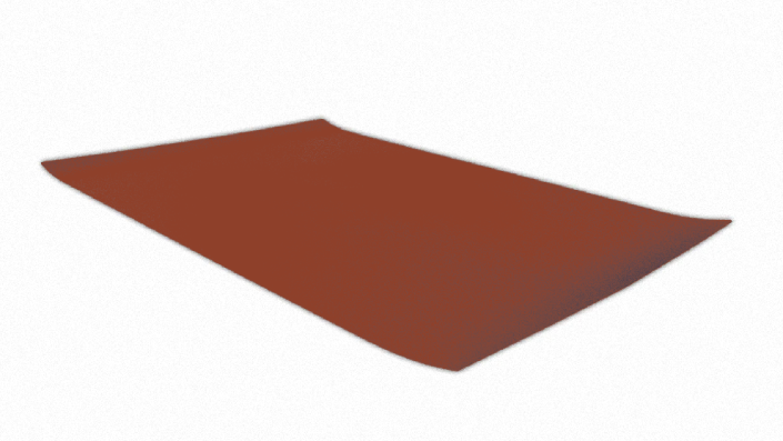 Tablă plană cu folii ( 1250 x 2000 mm )